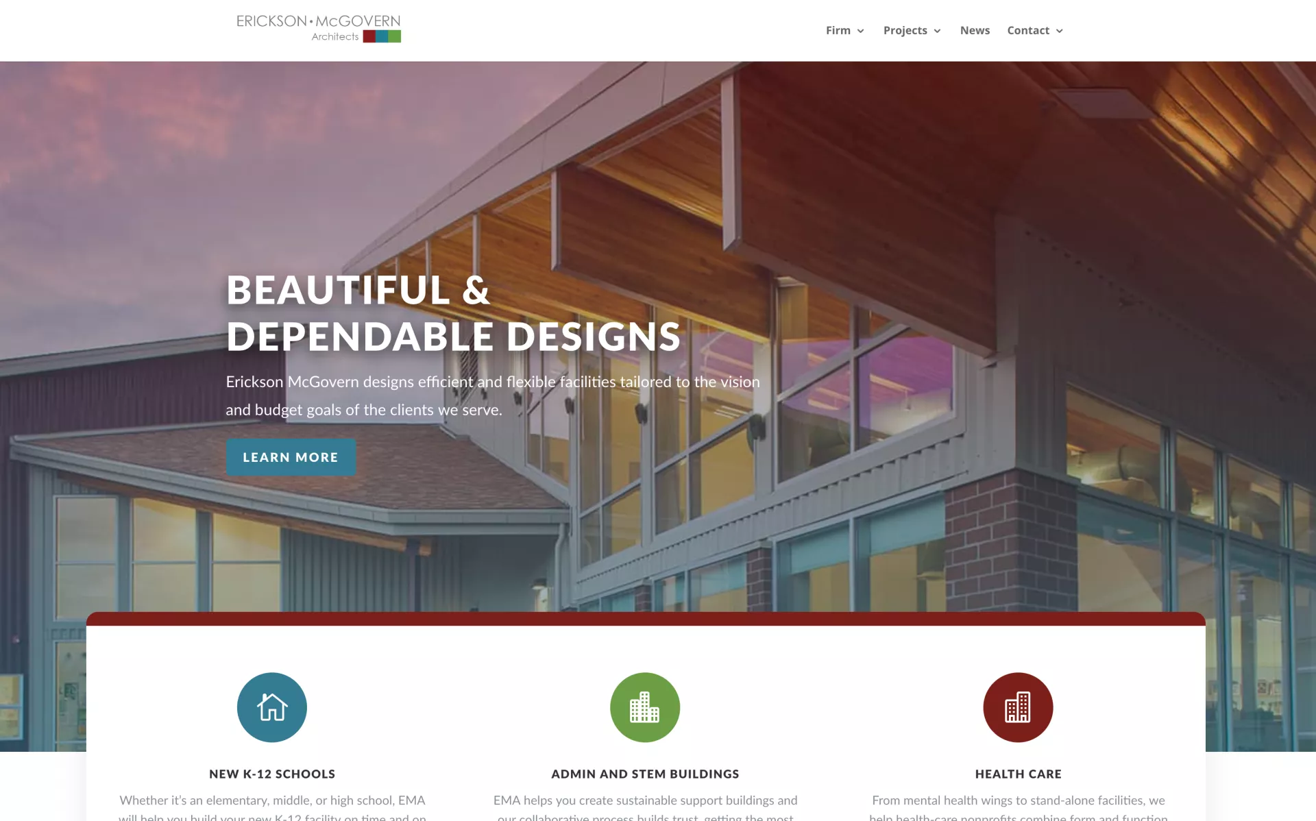 A Digital Presence for Award-Winning Architects