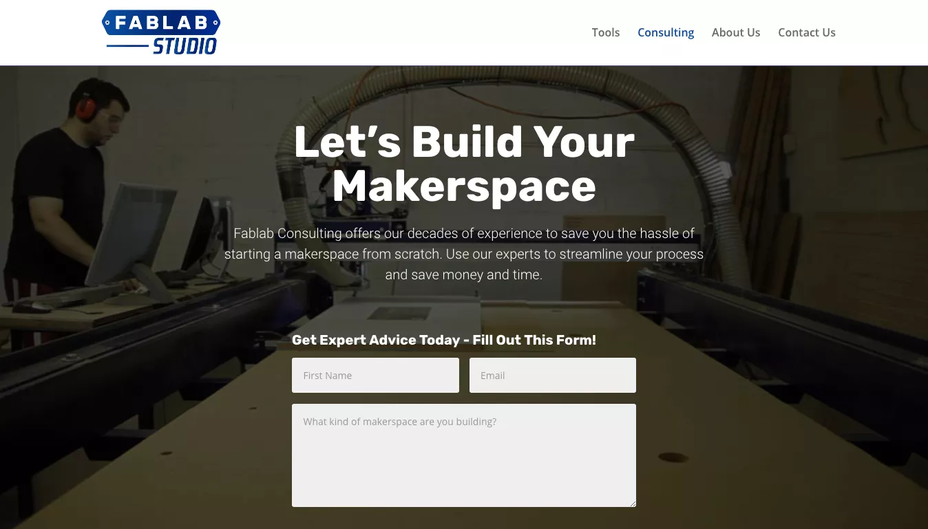 Lead Generation for a Makerspace Consultancy